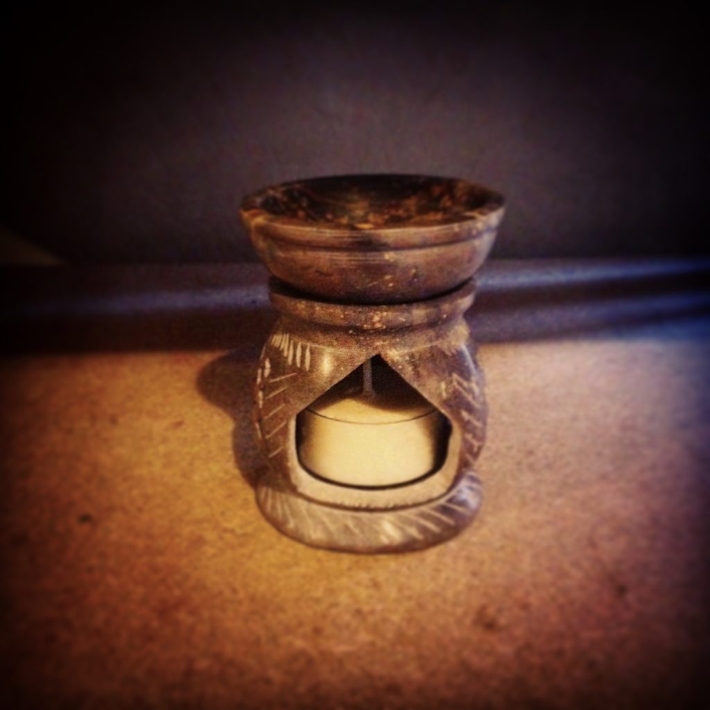 Dark Soapstone Tea Light Wax Melt Warmer Jojo's Candle Company