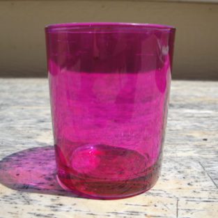 Pink Colored Votive Candle Holders