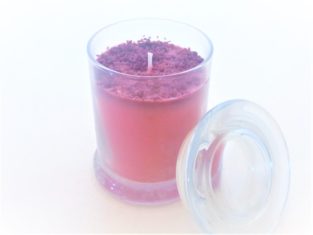 watermelon sangria 8oz glass jar candle